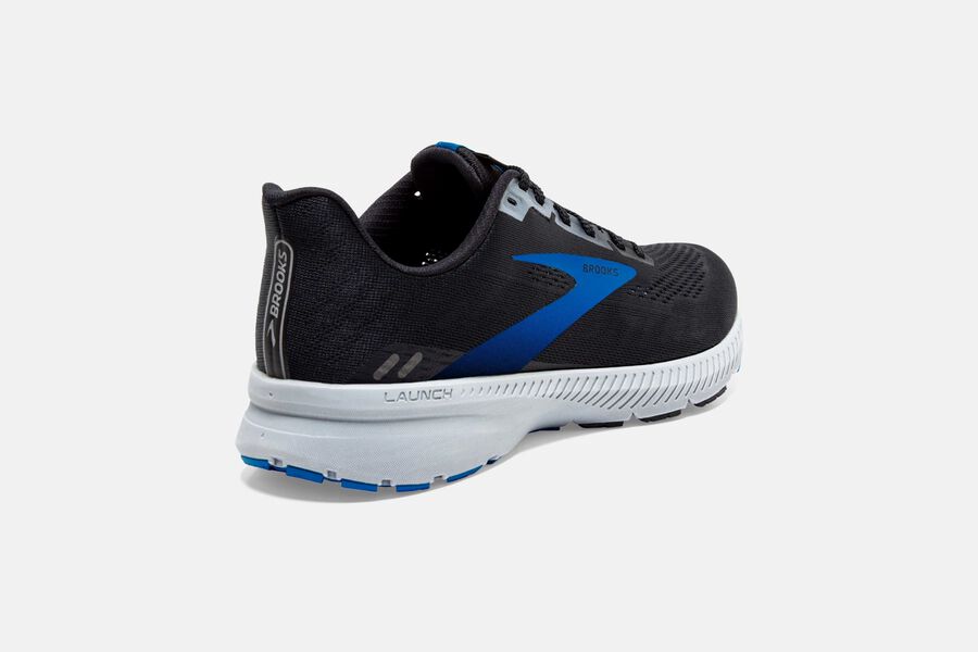 Brooks Launch 8 Road Loopschoenen Heren - Zwart/Grijs/Blauw - 769245SZR